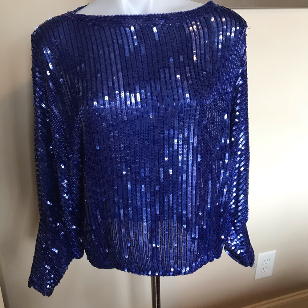 Beautiful vintage sequin blouse